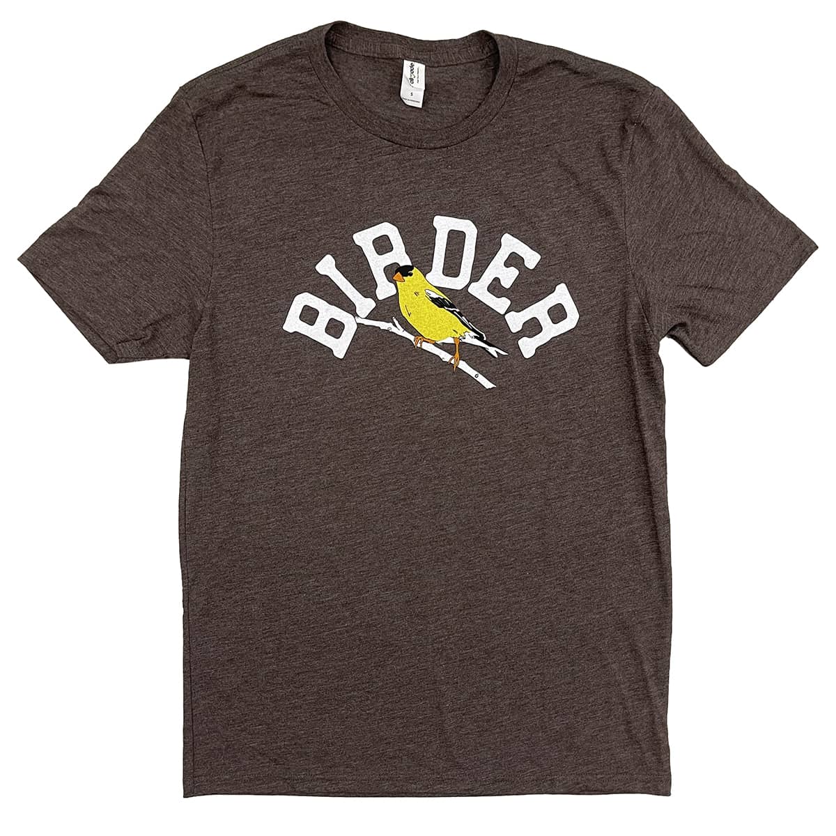 Unisex bird Nerd Triblend T Shirt. Birding Apparel. Men's