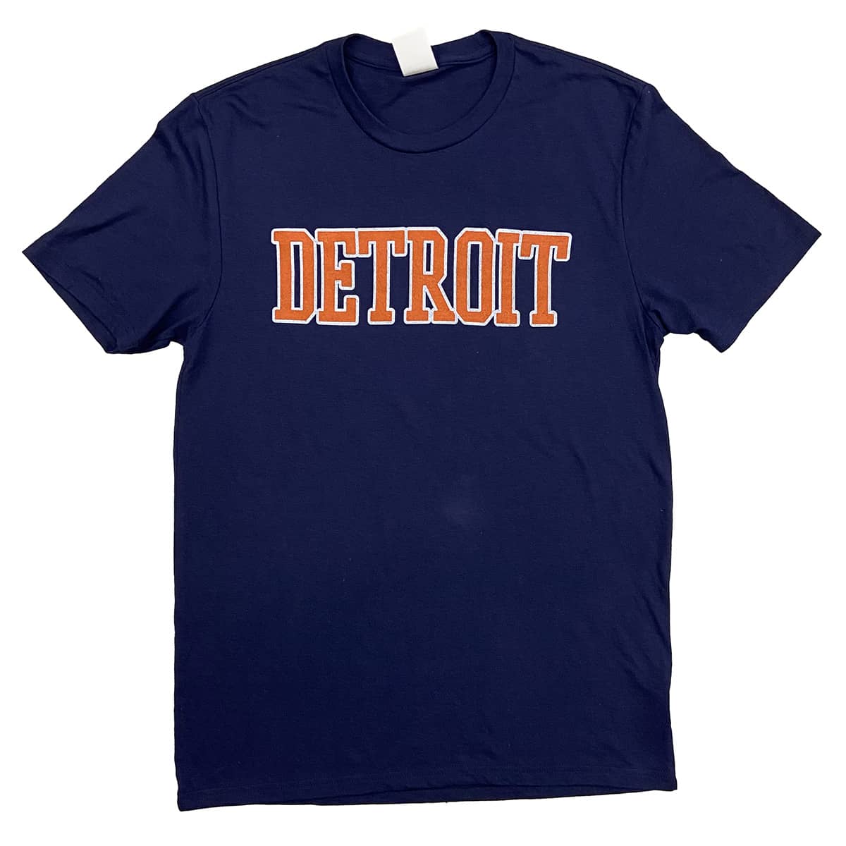 Detroit Tigers Navy Dog T-Shirt Tee - Large